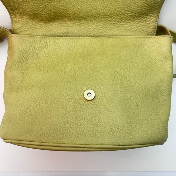 Vintage Coach Sonoma Flap in Light Green Rare! 4903 - Picture 9 of 11